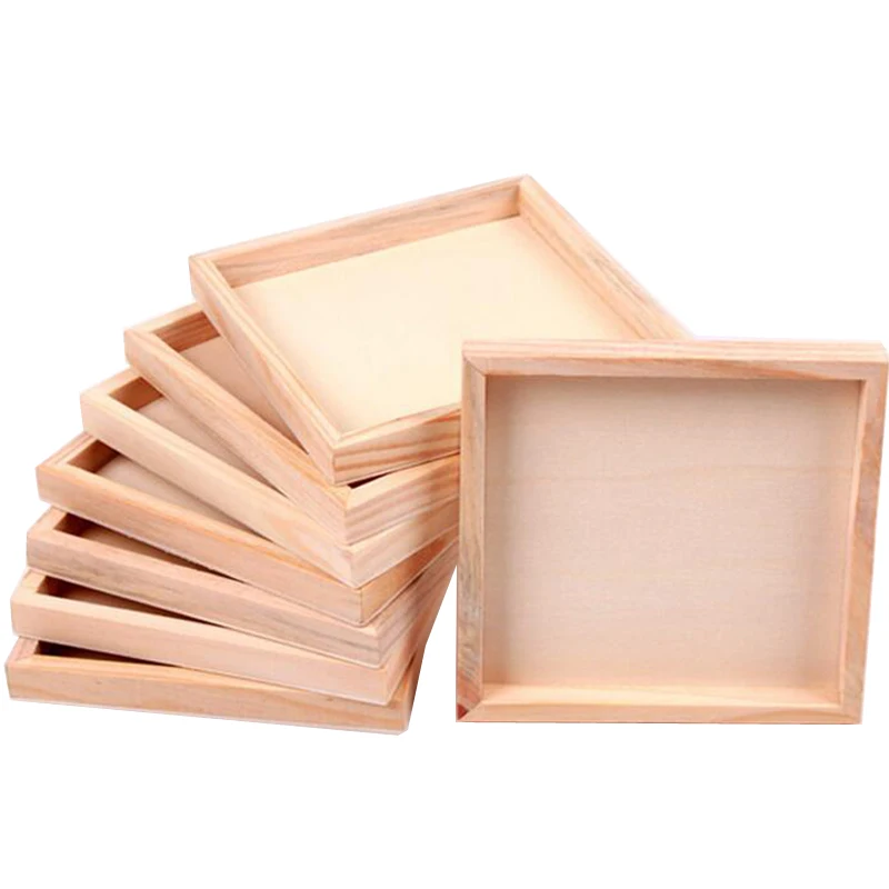 

1pc Nine Puzzle Six-sided 3D Jigsaw Cubes Puzzles Wooden Storage Base Toys Accessories for Children Kids Educational Funny Games