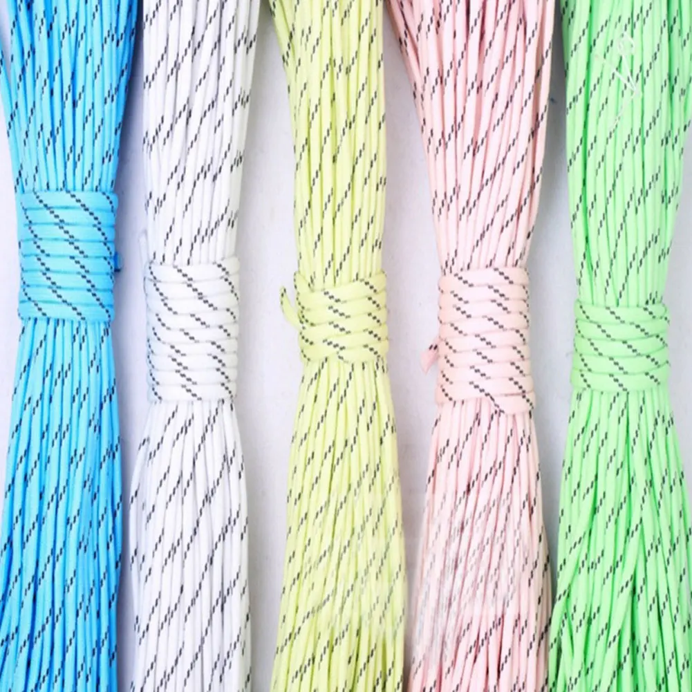 في الهواء الطلق التخييم مظلة حبل في الهواء الطلق Multifuncational Paracord مضيئة مظلة حبل التخييم المعدات أدوات إنقاذ