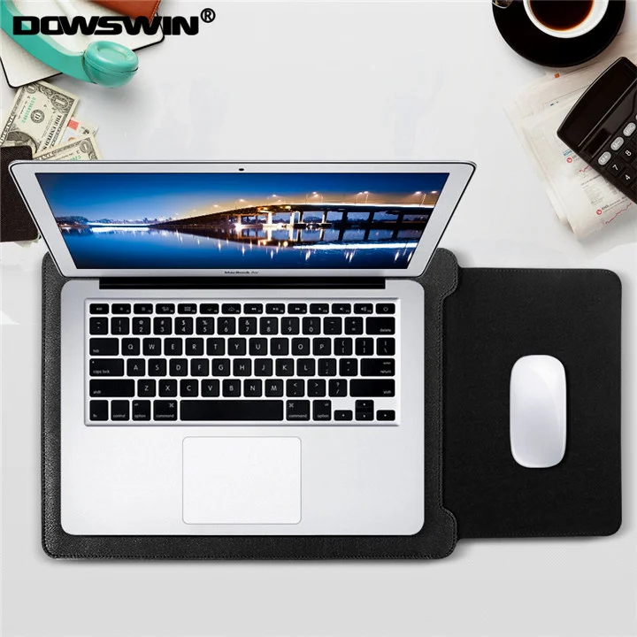 DOWSWIN чехол для Macbook Air 13 11 Pro 13 15 чехол для ноутбука кожаная сумка для ноутбука для Macbook Pro Чехол водонепроницаемый