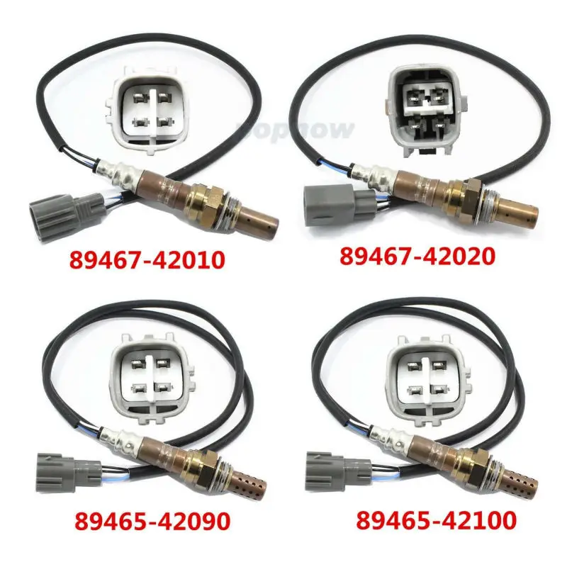 

New 4 Set Ratio Oxygen Sensor O2 Sensor 89467-42010/89467-4202/89465-42090/89465-42100 For Toyota RAV4 2001-2003 #7342(CQ)