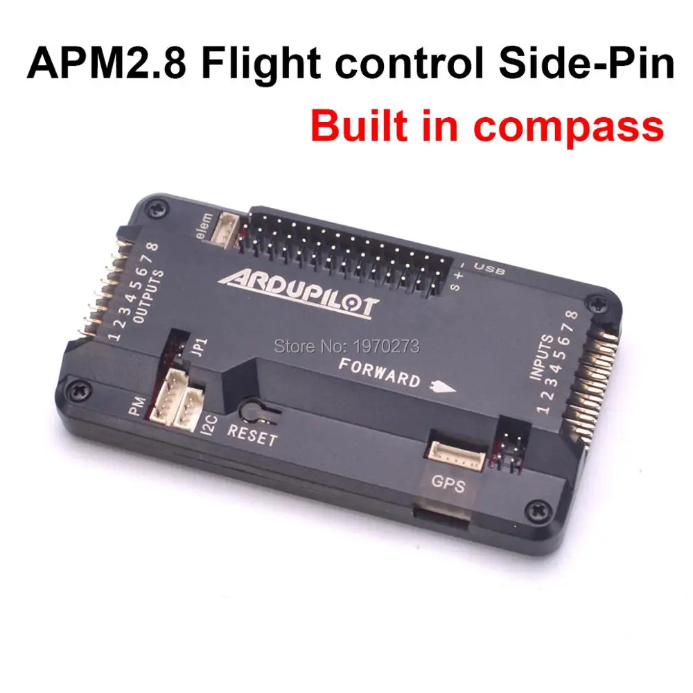 APM2.8 APM 2 8 Контроллер полета мультикоптера 5 6 обновленный встроенный/без компаса с