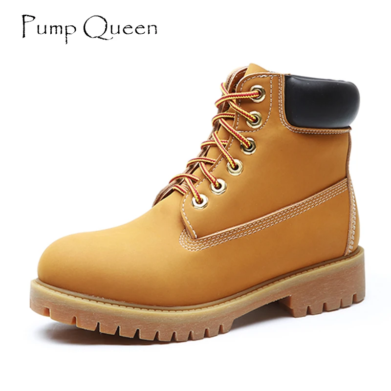 Zapatos de mujeres zapatos botas pareja otoño 2018 Otoño Invierno Lace Up Boot zapatos novio tierra botas más tamaño 42 43 zapatos mujer|zapatos mujer|shoes autumnlanding boots AliExpress