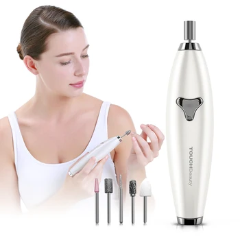 

TOUCHBeauty Electric Manicure & Pedicure Kit, Professional Nail Drill with 6 Attachment for Grooming of Hands and Feet Nail File