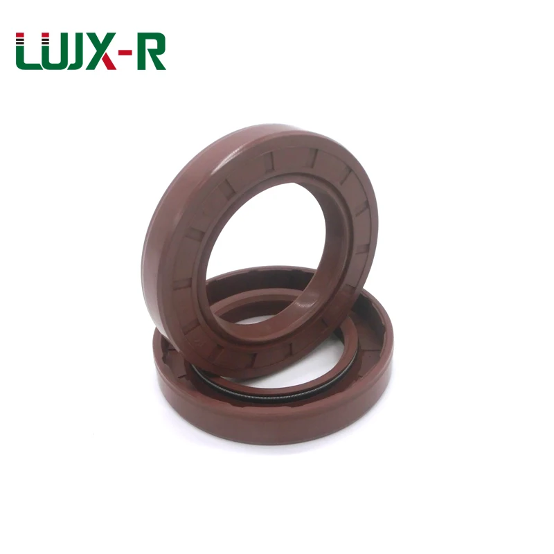 LUJX R TC каркасное масло уплотнение коричневое Фтор уплотнительное кольцо FKM