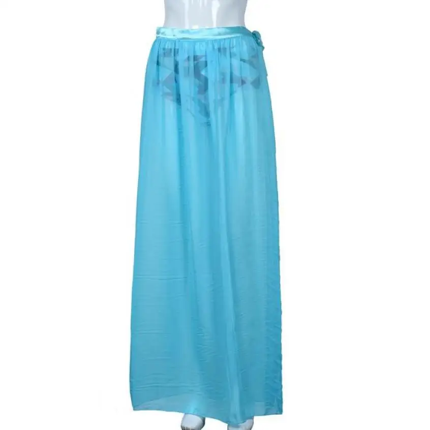 

FishSunDay Summer Sexy Women Beach Crochet Lace Hollow Out Bikini Cover Up Skirt 0712