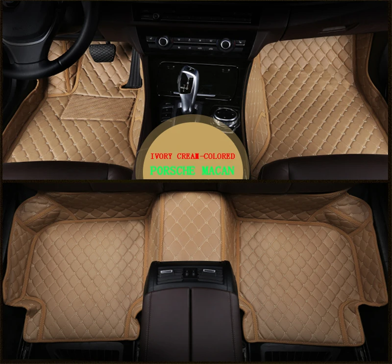 Car Floor Mats For Porsche Macan 2015 2017 Foot Carpets pad mat Step