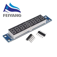 MAX7219 CWG 8-значный цифровой светодиодной лампой Дисплей Управление модуль Красный три ввода-вывода для Arduino