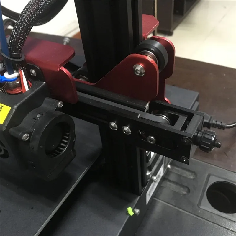 Creality CR-10 Pro ENDER 3D принтер алюминиевый X осевой натяжитель X Блок регулировки для тендера/Ender-2 3D принтер запчасти для обновления