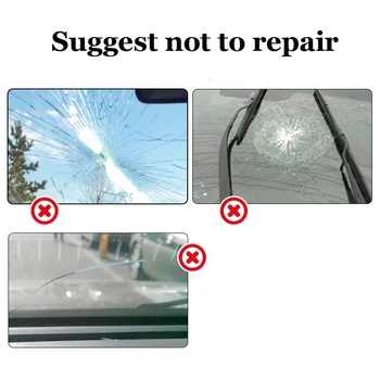 

Car Window Glass Crack Chip Windscreen Windshield Repair DIY Tool Kit Sets Hot