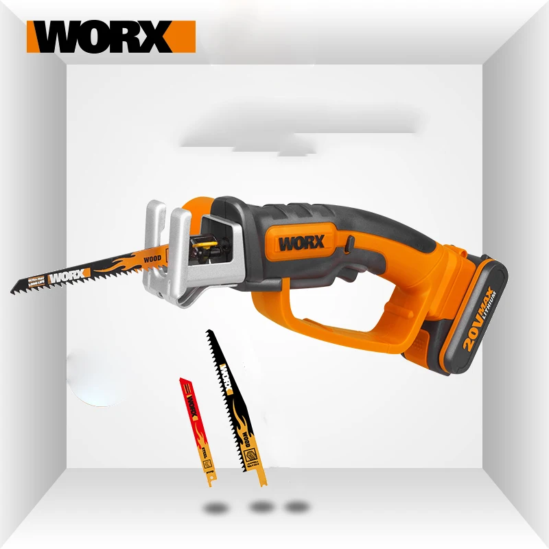 

WORX WG894E 20V Lithium-Ion Handy Saw with 2 Ah Powershare Battery platform