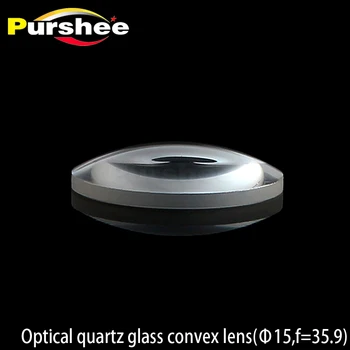 

Optical quartz glass convex lens(D15,f=35.9)