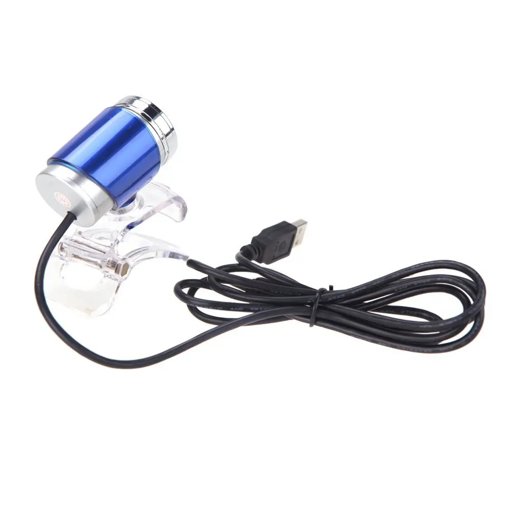 

Wholesale USB 2.0 12 Megapixel HD Camera Web Cam with MIC Clip-on 360 Degree for Desktop Skype Computer PC Laptop Blue