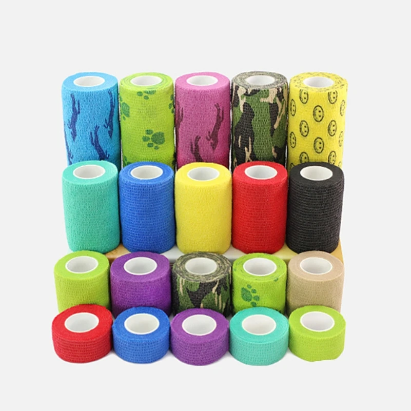 Billede af NEW 4.6M Sport Tape Waterproof Self Adhesive Elastic Bandage Muscle Tape Finger Joints Wrap Bandage Nonwoven Cohesive Bandage