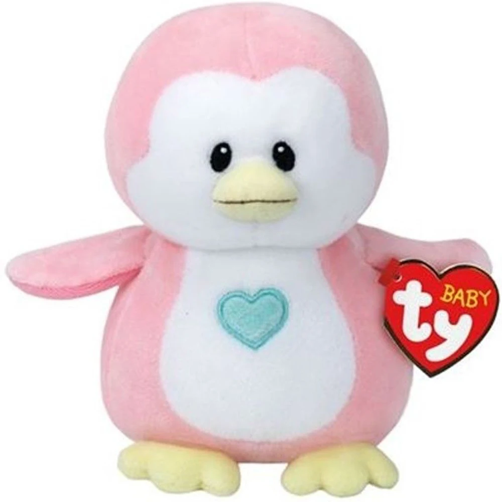 Pyoopeo Baby Ty Collection Penny Pink Penguin 6" 15cm Plush Regular