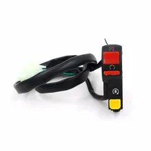 Универсальный переключатель руля стартер Kill кнопка включения выключения для мотоцикла скутер яма/грязи велосипеды