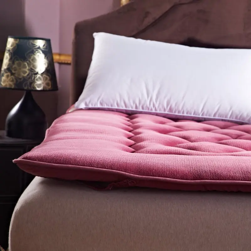 The most comfortable Fine flannel warm mattress king queen full twin size Free shipping The most comfortable Fine flannel warm mattress king queen full twin size Free shipping