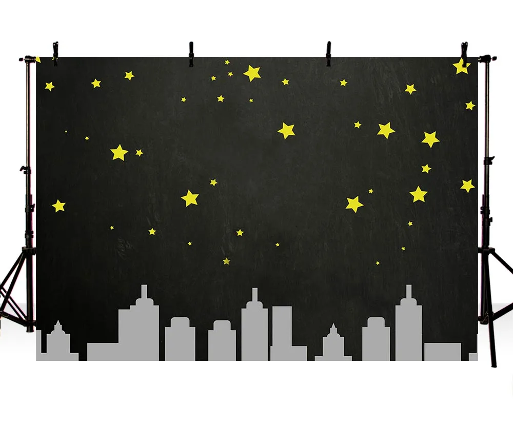 

MEHOFOTO Vinyl Cloth Superhero Photography Backdrops Children Photo Background Custom 7x5ft