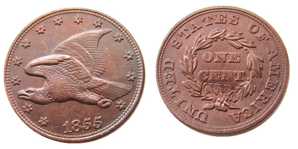 

1855 Flying Eagle Cents Patterns Copy Coins.