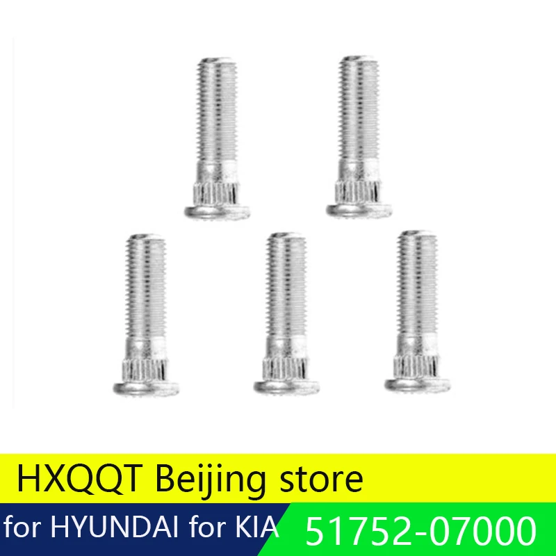 

for Kia PICANTO Rio Fourte KOUP soul sedona sportage OEM Wheel Axle Hub Mounting bolt studs 5 pieces ,51752-07000