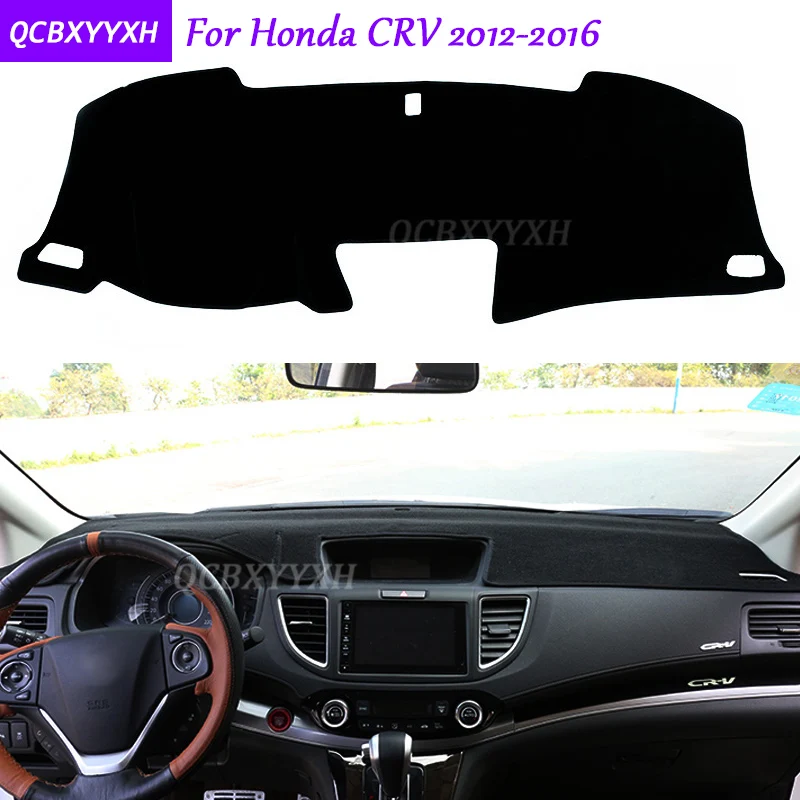 Для Honda CRV 2012- коврик на приборную панель защитный интерьер Photophobism накладка защитная накладка теневая Подушка аксессуары для стайлинга автомобилей