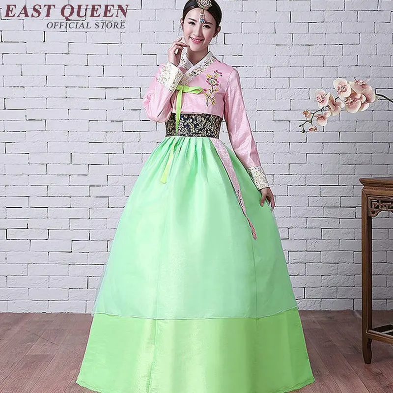 Korean hanbok traditional korean style clothing national korean traditional dress hanbok national costume DD194 C