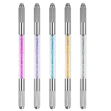 Ручка для микроблейдинга na микроблейдинг бровей ручка татуировка машина бровь Татуировка ручка-держатель игл иглы Лезвия слот