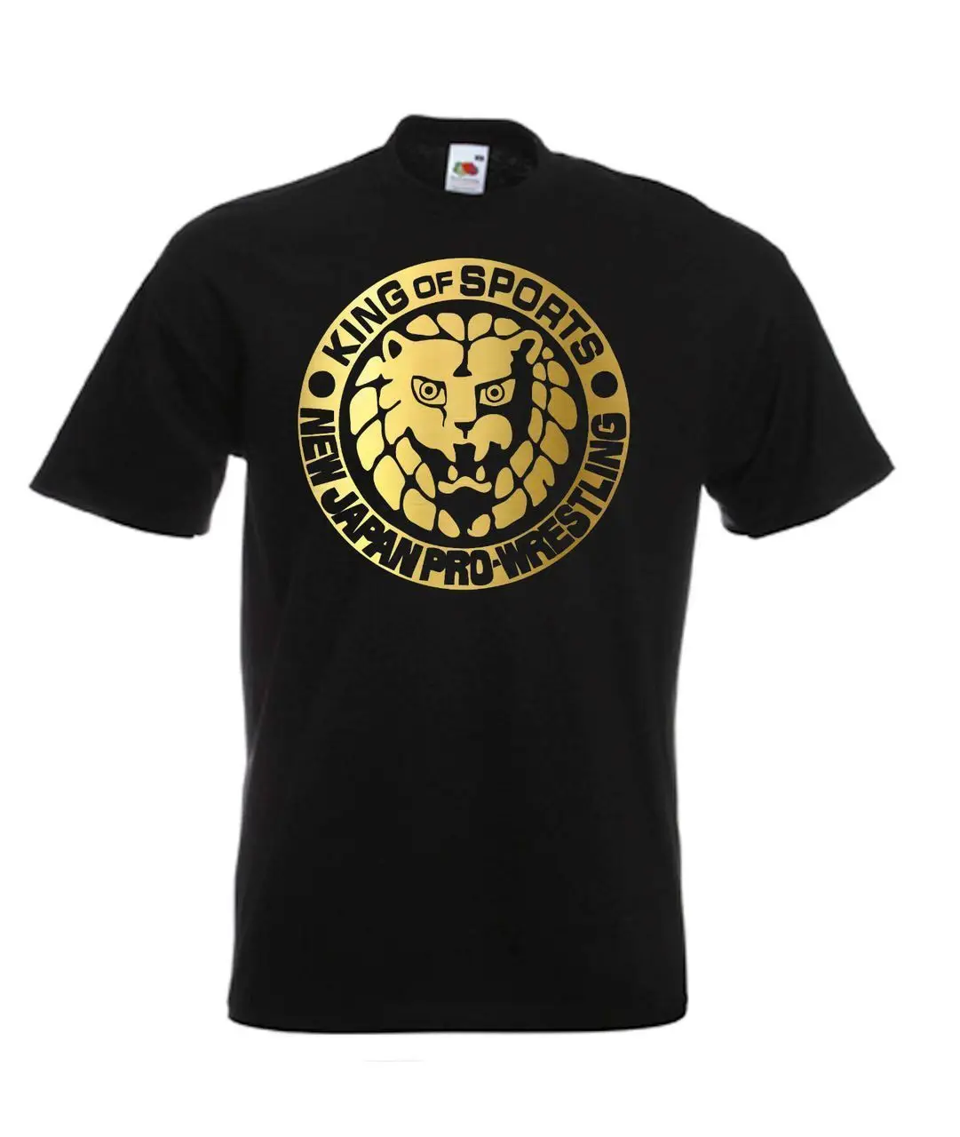جديد اليابان برو المصارعة Njpw الرجال تي شيرت الهيب هوب الشارع الشهير التي شيرت بارد شعار بلايز يا الرقبة المحملة قميص الرجال قمم