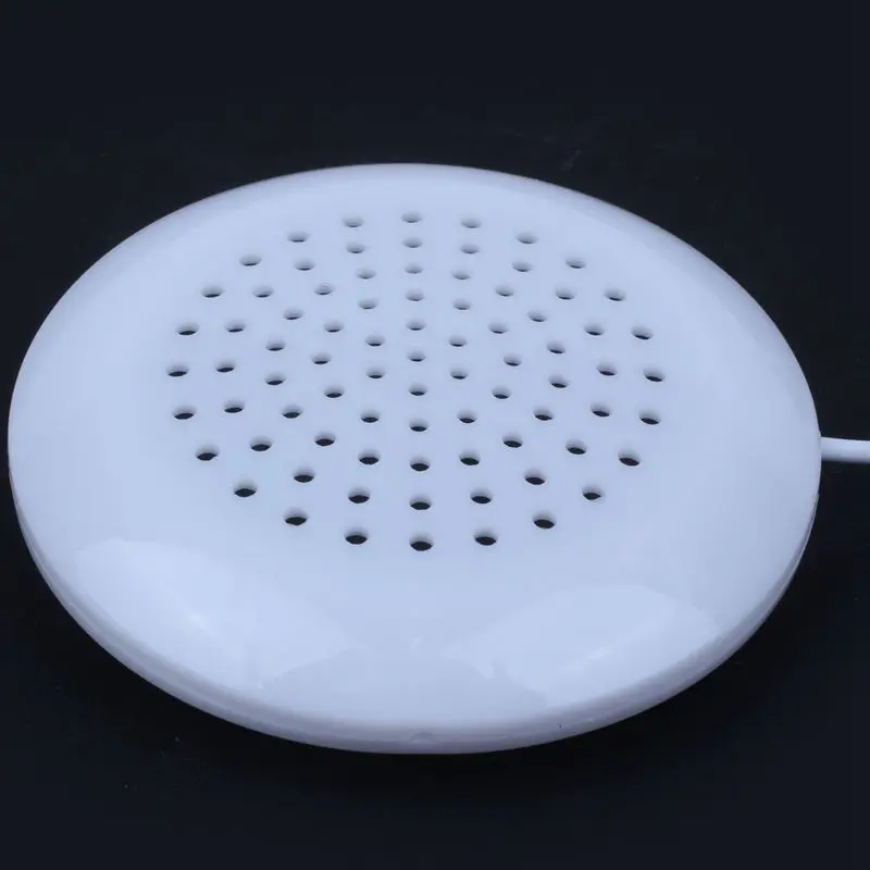Новый 3 5 мм портативный мини динамик Pad для MP3 MP4 CD iPod Phone белый|Портативные колонки|