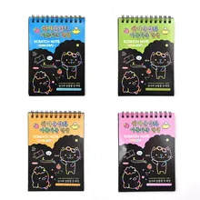 Hot 4 Colors Innovative Early Education Child Scratch Painting Drawing Book Board Juguetes For Children Education