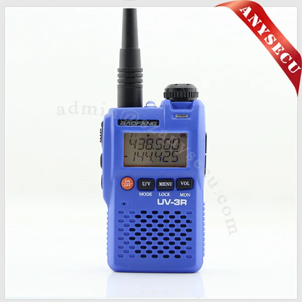 

BAOFENG UV-3R Mark II Blue 136-174/400-470Mhz mini radio Dual Frequency Display