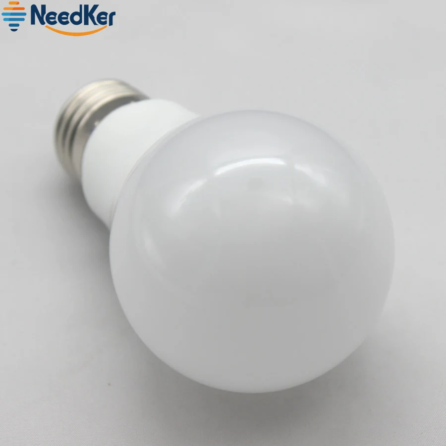 Needker A60 светодиодный лампы E27 SMD2835 5 W 7 W 9 W Светодиодная лампа AC 110 V 220 V 240 V светодиодный свет Теплый Холодный белый Освещение в помещении