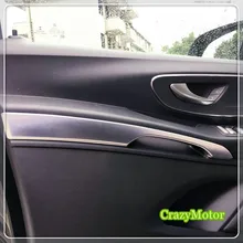 Para Mercedes-benz Vito W447 2014-2017 Puerta Interior Decoración Apoyabrazos Trim car-styling accesorios para automóviles