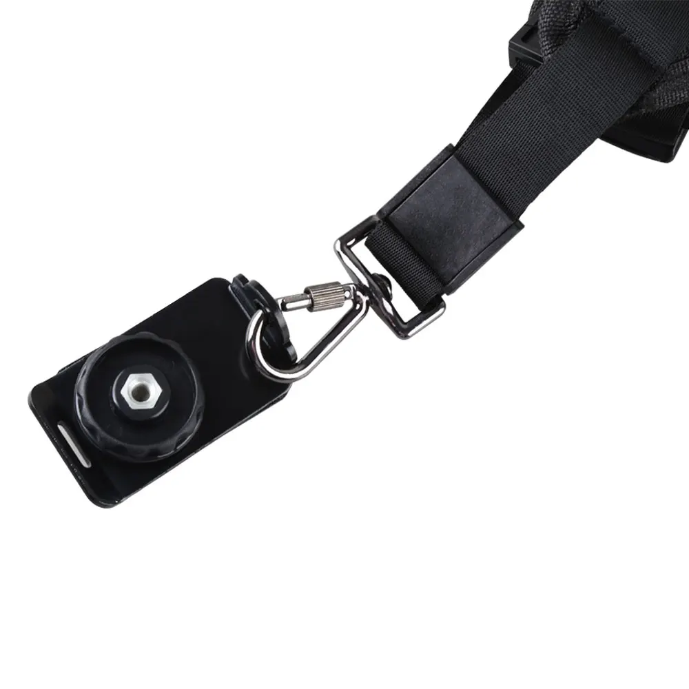 Черный двойной наплечный ремень для камеры быстрая регулировка ремня для Canon Nikon sony 2 камера s цифровой ремешок для зеркального фотоаппарата