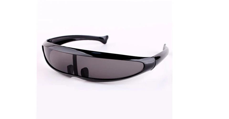 jumlai XMen Personality Sunglasses Laser Glasses Men Women Sunglass Robots Silver Lens Sun Glasses Men's Driving Goggles  (5)