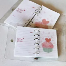 A5/A6 A7/6 отверстие вкладыш тетрадь для линии внутренний ядро книги цвет торт сердце адаптер filofax ручные счета