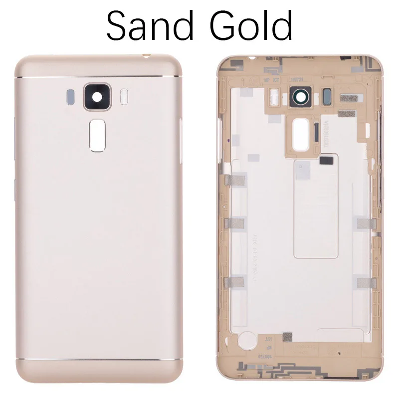 Задняя крышка для ASUS Zenfone 3 Laser ZC551KL на батарею золотой - Цвет: Sand Gold