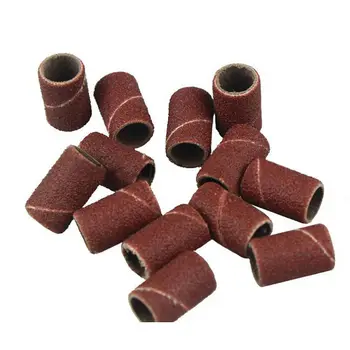 

100pcs 80''/120''/180" Nail Art Sanding Bands File For Electric Nail Machine Nail Drill Bits For UV Gel Acrylic Polish Remover