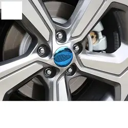 Lsrtw2017 нержавеющая сталь колеса автомобиля Hup крышка панель для hyundai Sanfa Fe 4-го поколения 2019 2020