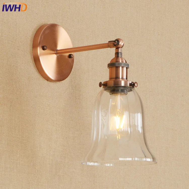 

IWHD Nordic Loft Wall Lamp Vintage Edison LED Wandlamp RH Fixtures For Home Lighting Retro Wall Light Applique Murale Luminaire