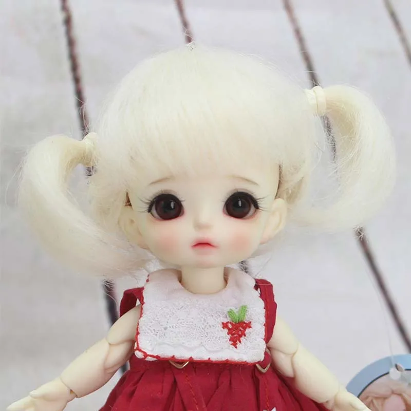 Аксессуары для кукол парик 5 цветов милый BJD 1/8 парик для кукол BJD - Цвет: wig as pic