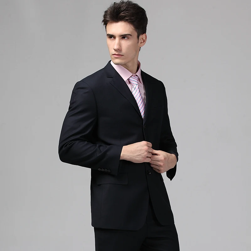 

2018 Latest Coat Pant Designs black men suit classic suit for wedding formal business party slim fit skinny summer jacket+pants