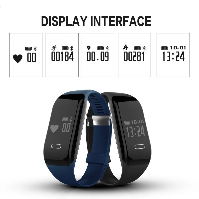 

New IP69 Waterproof Heart Rate H3 Smartband Call Alarm Smart Wristband Fitness Sleep Tracker Passometer For Android&ios phone