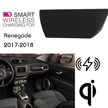 

For Jeep QI Wireless charging Hidden Wireless charger Phone Holder Storage For Renegade