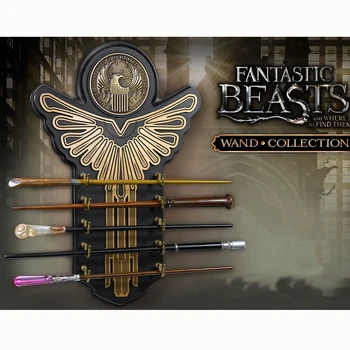

Newest Metal Core Harry Moive magic wand Queenie Goldstein Magic Fantastic Beasts and Graves Newt with Gift Box Packing