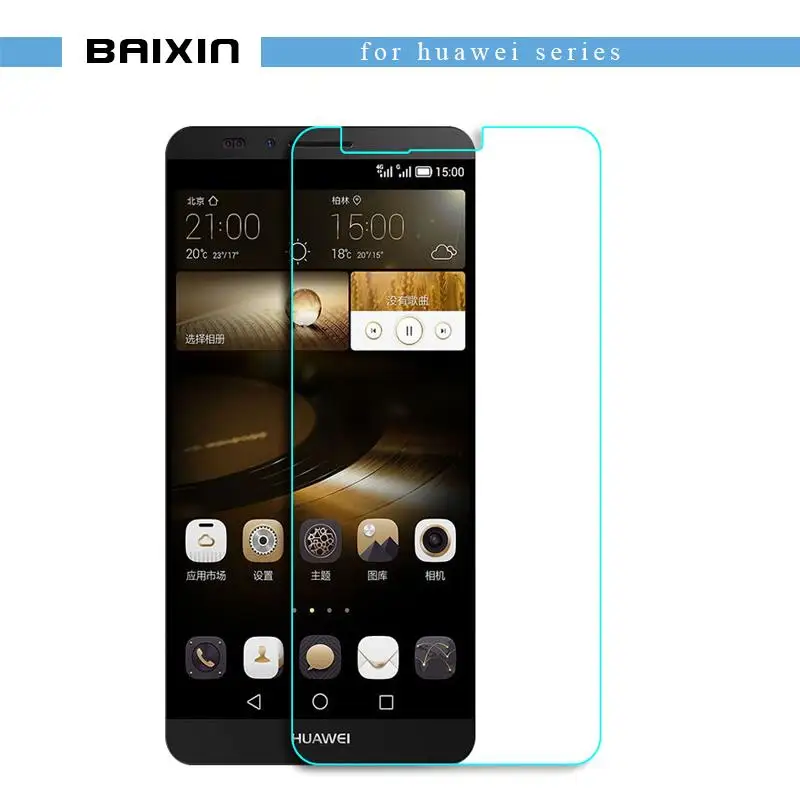 Baixin закаленное стекло для Huawei mate Защита экрана mate2 mate7 стеклянная пленка 9H 2.5D |