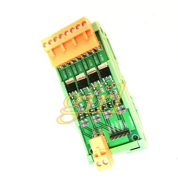 

Four way MOS transistor FET PWM power amplifier driver module 3.3/5/12/24 V