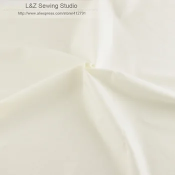 

1 meter White Solid Color 100%Cotton Fabric for baby bedding sheet sewing children bibs clothing quilting by meter 160cmx100cm