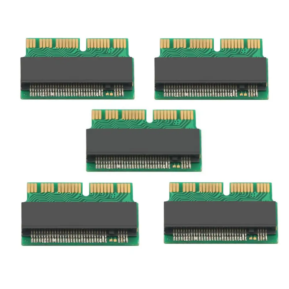 M ключ PCIE к M2 адаптер M.2 SSD NGFF AHCI 2280 SSD 12+ 16Pin карта для MACBOOK Air 2013 A1465 A1466 Mac Pro A1398 A1502 - Цвет: Красный