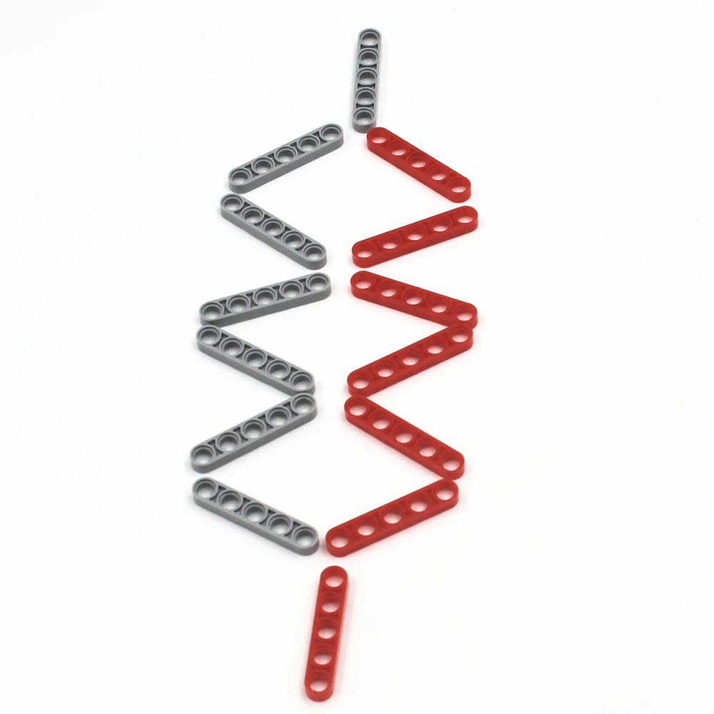 Building Blocks MOC Technic Parts 30pcs TECHNIC 5M HALF BEAM compatible with lego for kids boys toy