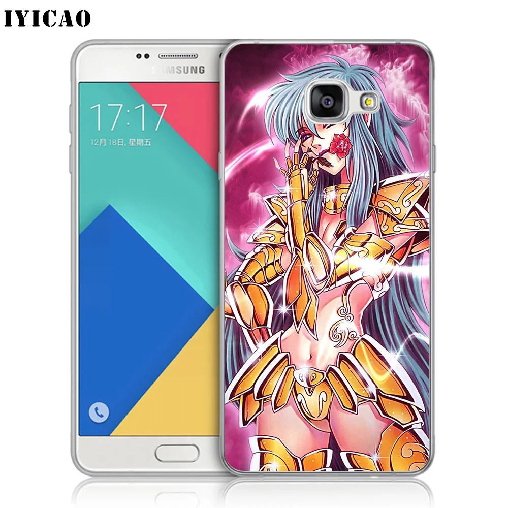 IYICAO Saint Seiya Мягкий силиконовый чехол для телефона Samsung A10 A30 A40 A50 A70 M10 M20 M30 TPU
